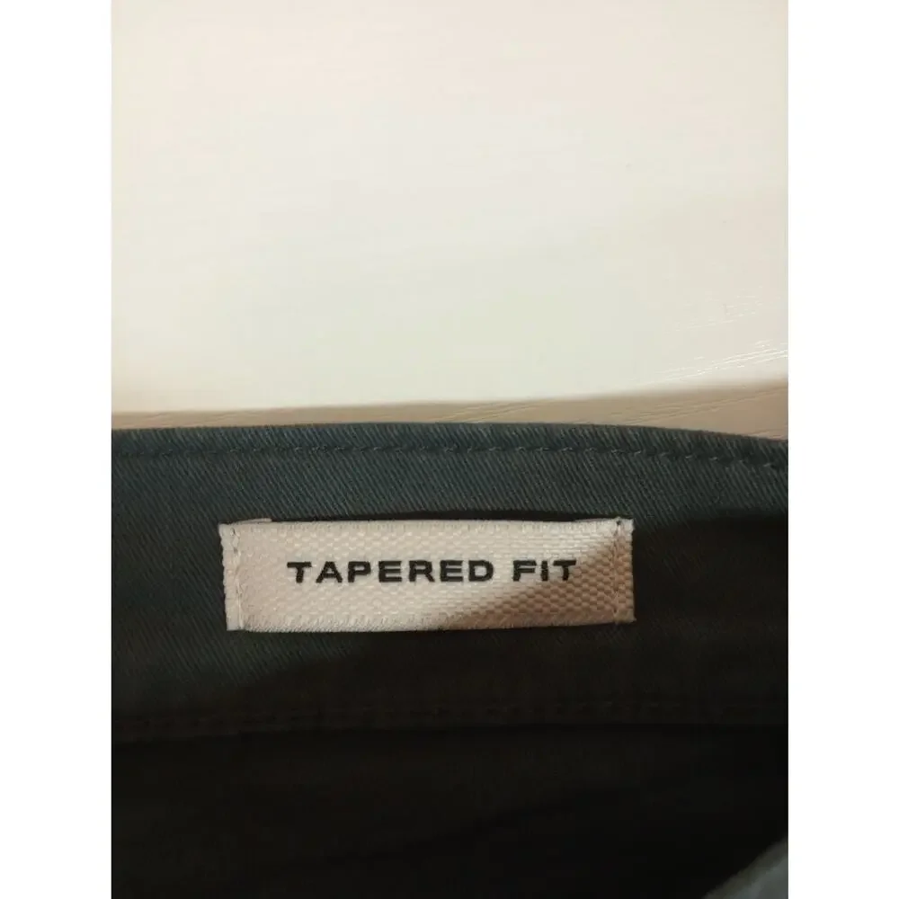 NWT Flint and Tinder Chinos Men's Size 34x32 Green 5 Pocket Tapered Fit (0980)